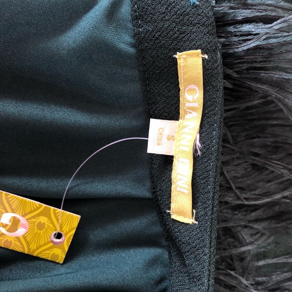 Green feathered mini - Picture 4 of 4